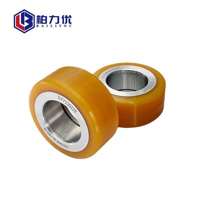 Olwynion Caster polywrethan Gyda Bearings Ball